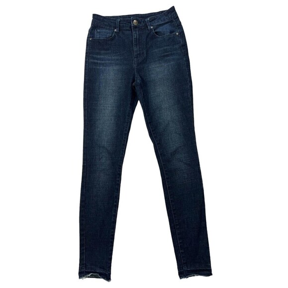 Harper High Rise Skinny Raw Hem Ankle Stretch Jeans‎ PW2000831 Size 26 - Picture 1 of 10